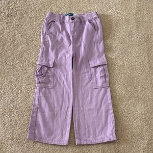 Old Navy Lavender Cargo Pants Size 6-7